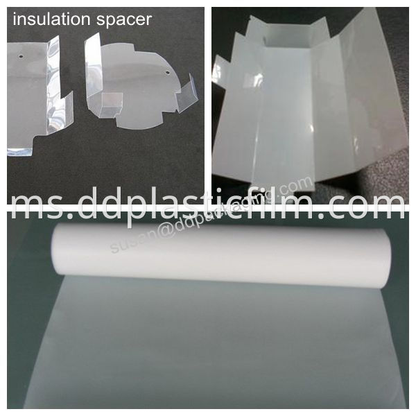 milky white pet film application